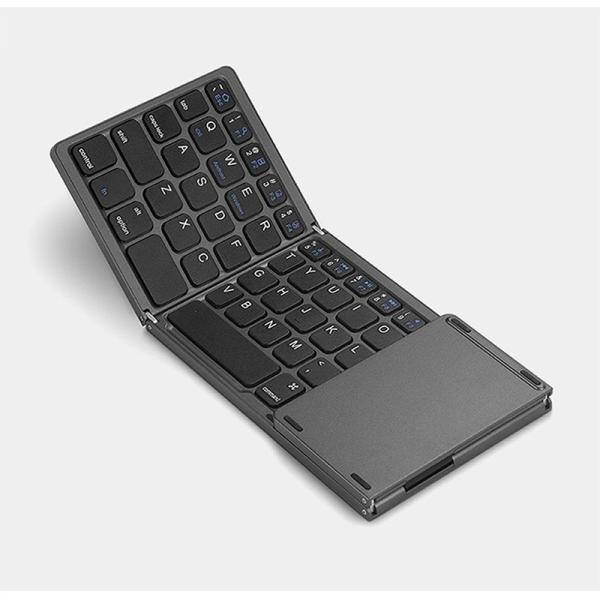 B033 Foldable Bluetooth Keyboard with Touchpad