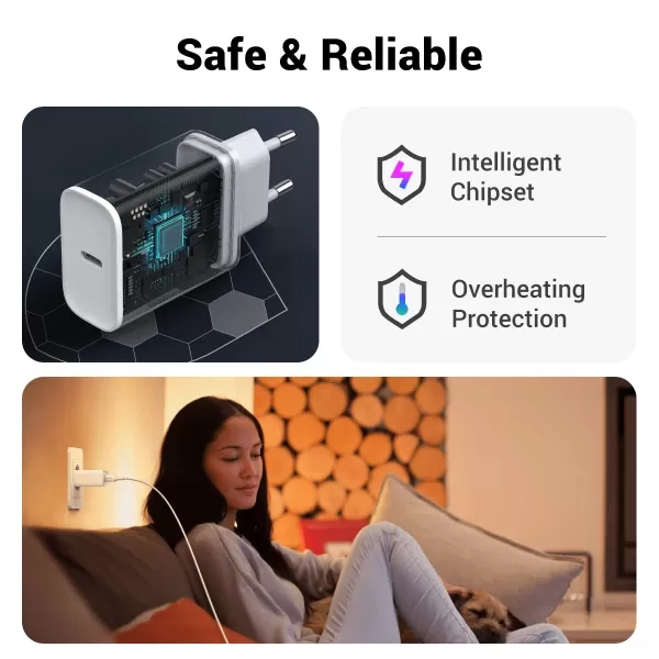 UGREEN CD137 (60450) 18W PD Fast Charger US