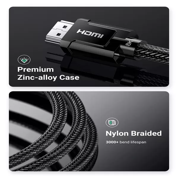 Ugreen HD135 (70321) HDMI Male to Male, 1 Meter, Black Cable