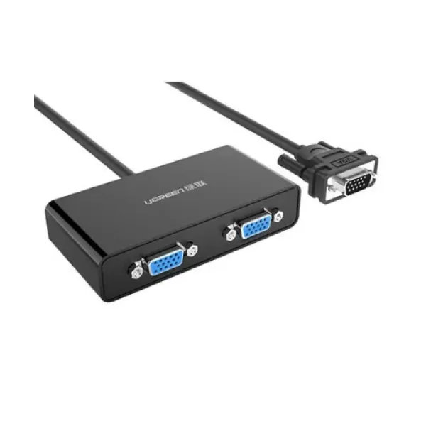 UGREEN VGA MALE TO 2 FEMALE VIDEO SPLITTER CABLE 40254