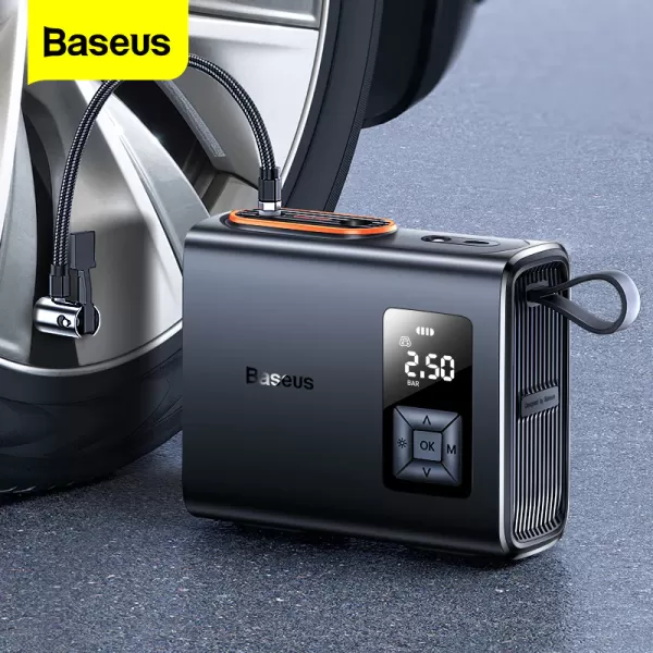 Baseus Inflator Mega Energy Pump Series Dual Cylinder Wireless Tire Pumper Inflator CRNL060001
