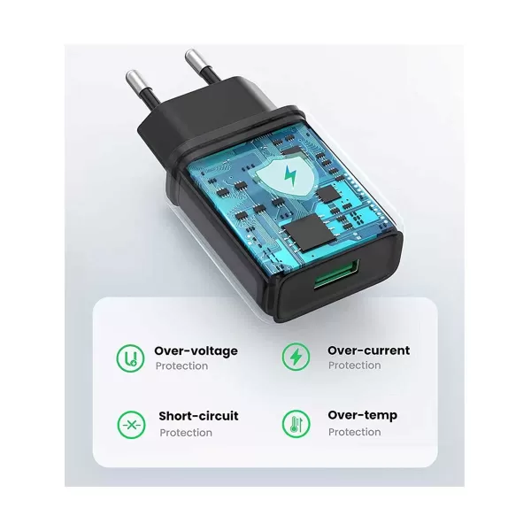UGREEN CD122 (70273) QC3.0 USB Fast Charger EU