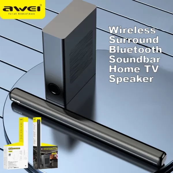 Awei Y520 Home Theater Bluetooth Soundbar Speaker