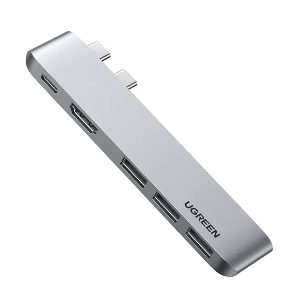 UGREEN CM251 (60559) USB-C 5-in-2 Multifunction Adapter Hub for MacBook Pro & Air