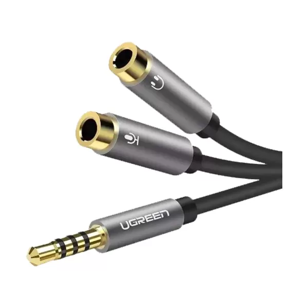 UGREEN 30619 3.5mm Male to Dual 3.5 mm Female Headphone Splitter