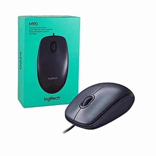 Logitech M90 USB Contoured Shape MOUSE