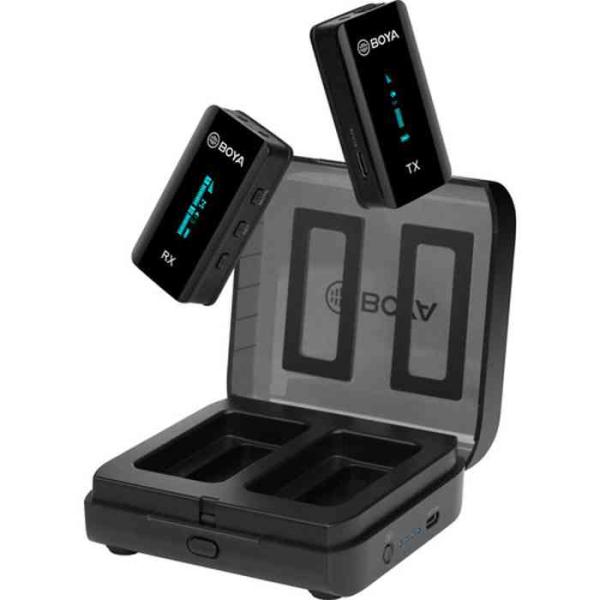 BOYA BY-XM6-K1 2.4GHz Ultra-compact Wireless Microphone System Kit