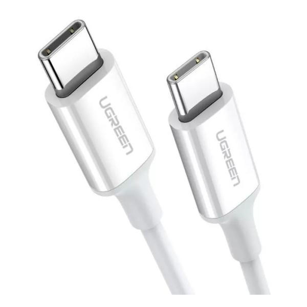 Ugreen US264 (60519) USB Type-C Male to Male White Cable