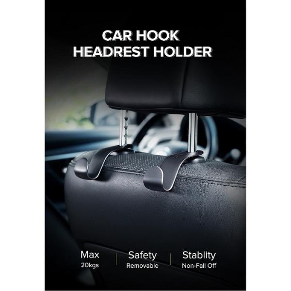 UGREEN 30337 Car Seat Hanger(Black)