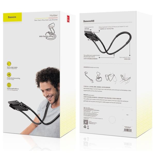 Baseus New Neck-mounted Lazy Bracket Hands-free Phone Holder