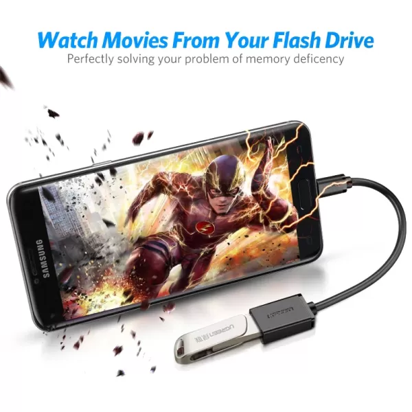 UGREEN US133 Micro USB 2.0 OTG Adapter Cable