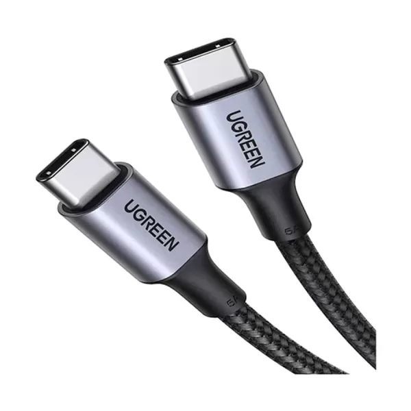 UGREEN 70428 Type C 2.0 Male To Type C 2.0 Male 5A Data Cable - 1.5M