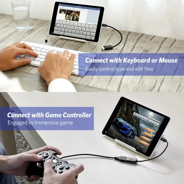 UGREEN US133 Micro USB 2.0 OTG Adapter Cable