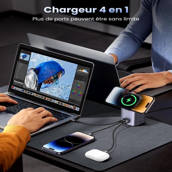 UGREEN CD342 (15076) 100W 2-in-1 GaN Charging Station
