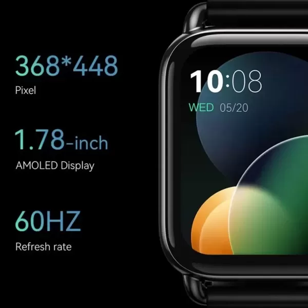 Xiaomi Haylou RS4 Plus AMOLED 60Hz Display Smart Watch