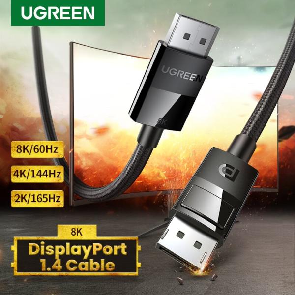 UGREEN DP114 (80392) DP 1.4 Male To Male Cable-2M