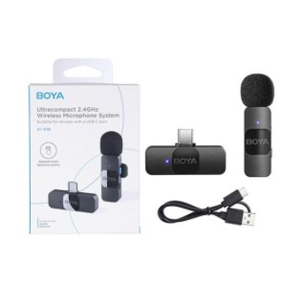 Boya BY-V10 Ultracompact 2.4GHz Wireless Microphone for Type-C