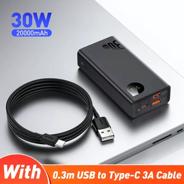 Baseus Adaman2 30W 20000mAh VOOC Power Bank