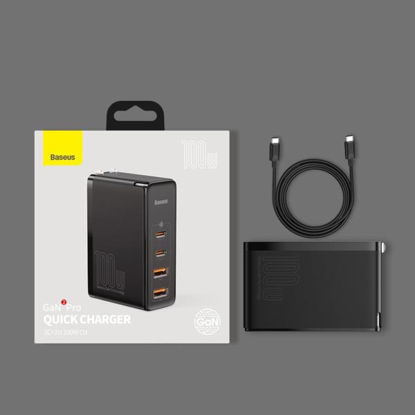 Baseus GaN2 Pro Quick Charger 2C+2U 100W