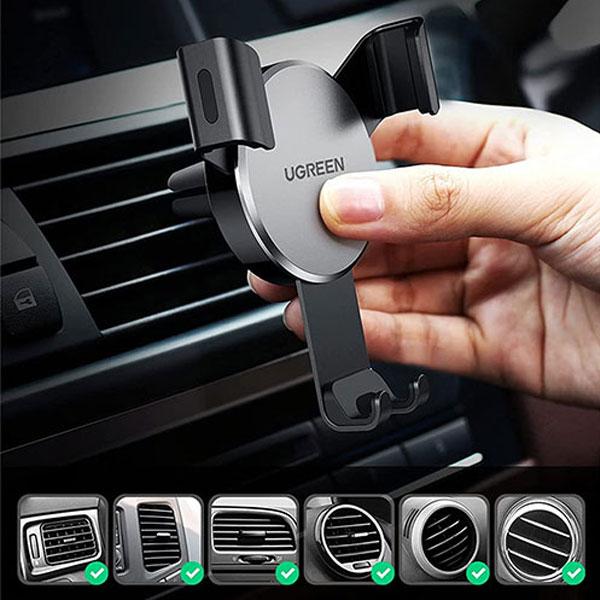 UGREEN LP130 (40907) Gravity Drive Air Vent Car Mount Phone Holder