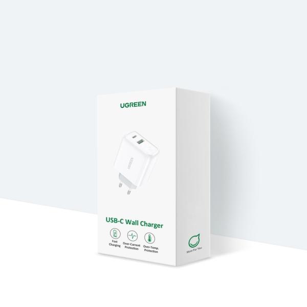 UGREEN CD170 (60468) 38W USB-C Wall Charger EU White