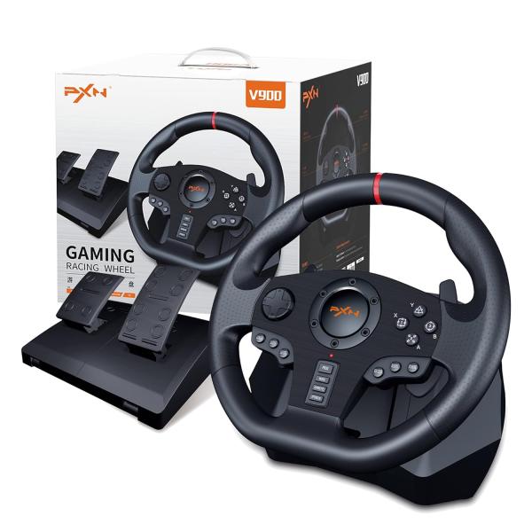 PXN V900 Racing Wheel - 270°/900° USB Steering & Pedals