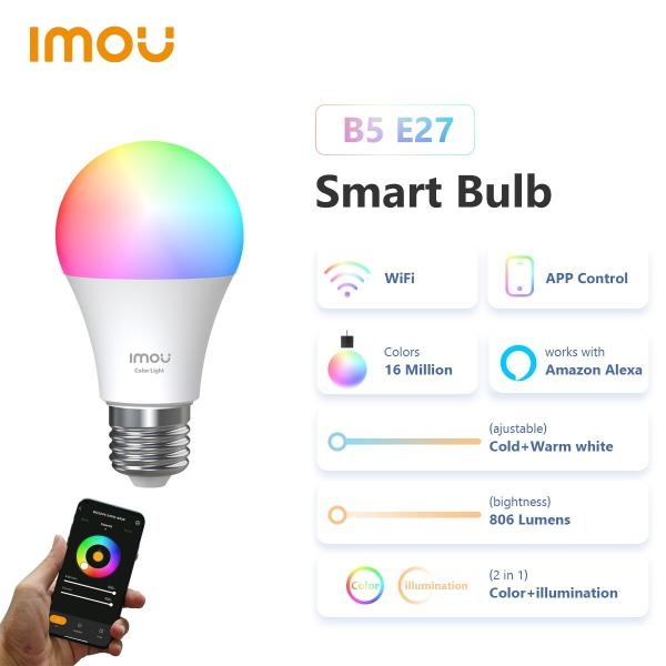 IMOU B5 9W Smart Color Light Bulb