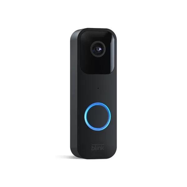 Blink Video Doorbell  Two-way audio, HD video, motion and chime app alerts and Alexa enabled