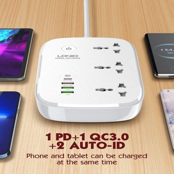 LDNIO WIFI Smart Universal Power Socket SCW3451 