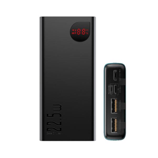 Baseus PPADM20S 20000mah Adaman Metal Fast Charging Power Bank Black (22.5W)