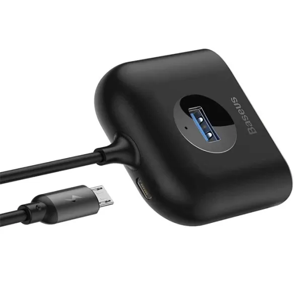 Baseus Square Round 4 in 1 Type A USB Hub Adapter