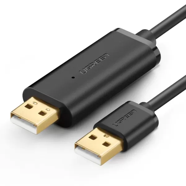 UGREEN 20233 USB 2.0 Data Link Cable2m (Black)