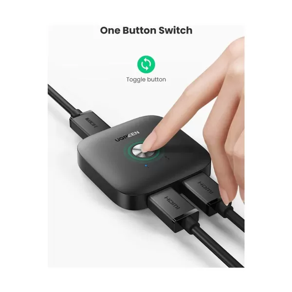 UGREEN CM333 (80126) HDMI Switcher 2-in-1 Out