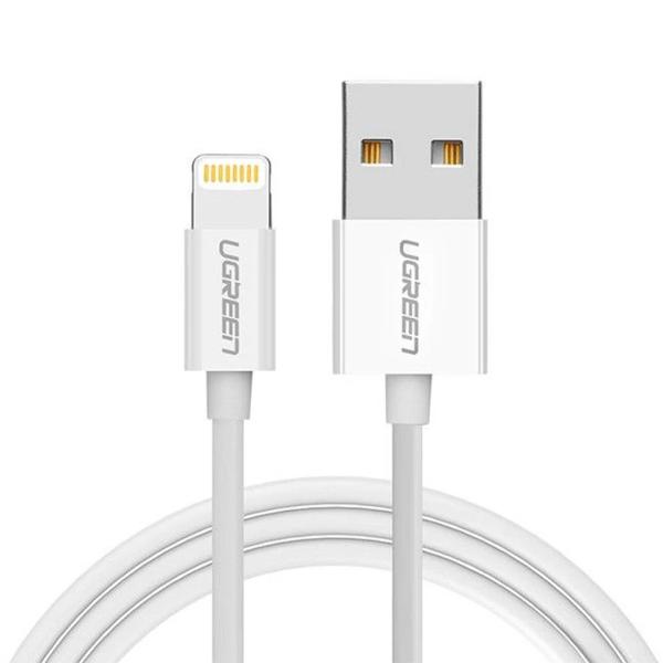 UGREEN US155 (80315) 1.5M 2.4A MFi Lightning USB Charging Cable White