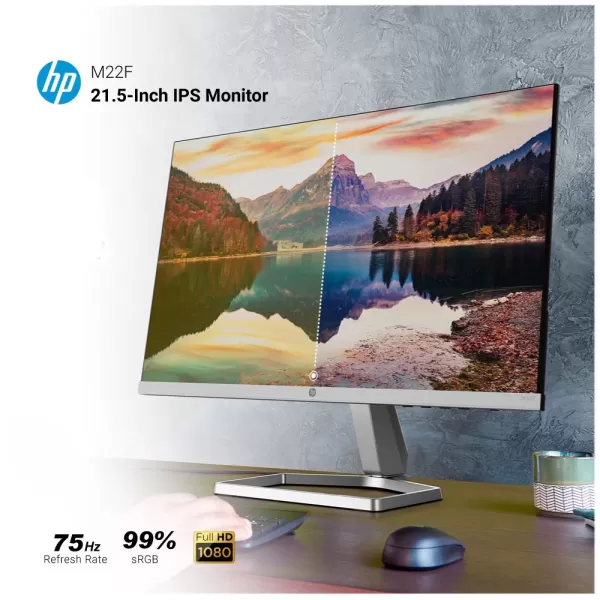HP M22F 21.5 Inch FHD IPS Monitor 