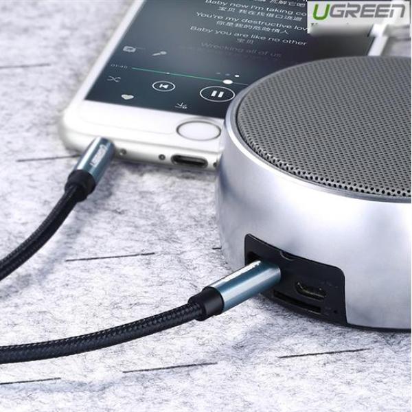 UGREEN AV112 (10688) 3.5mm Male To Male Round Cable - 3M