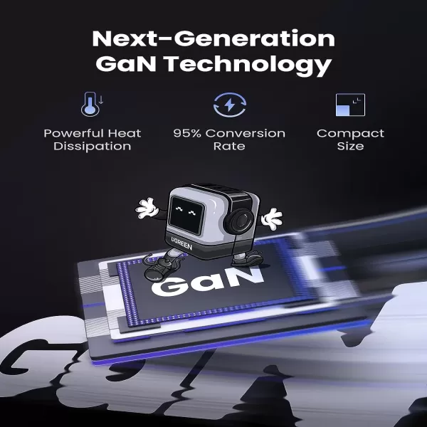 Ugreen Nexode RG 65W USB C GaN Charger(15579)