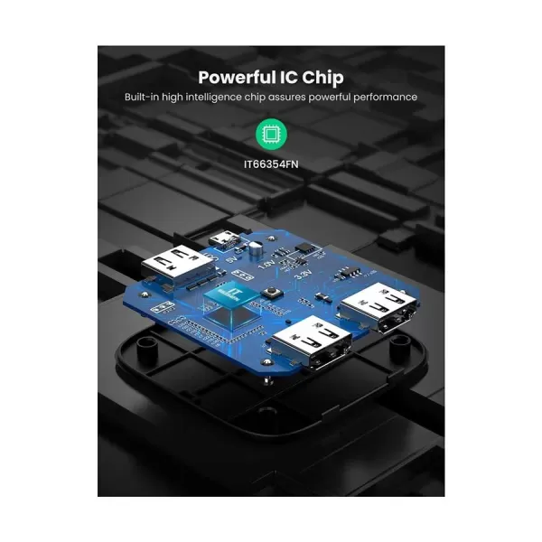 UGREEN CM333 (80126) HDMI Switcher 2-in-1 Out