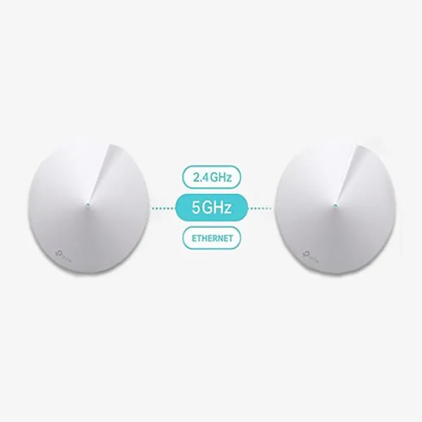 TP-Link Deco M5 (2 PACK) AC1300 Whole Home Mesh WiFi Router