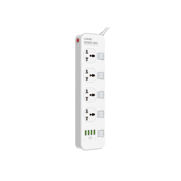 LDNIO 4 AC Outlets Universal Power Strip SC4408