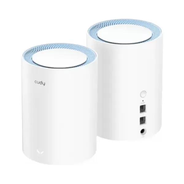Cudy M1200 AC1200 Whole Home Mesh WiFi Router (2 Pack)