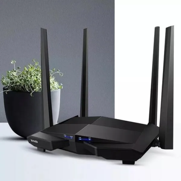 Tenda AC10 AC1200 Dual Band 4 Anteena 1200Mbps Gigabit WiFi Router