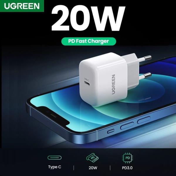 UGREEN CD241 (10220) 20W Mini PD Fast Charger