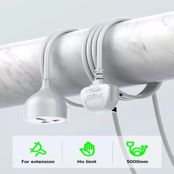 Universal Power Strip LDNIO SC1017 with 5m Extension Cord