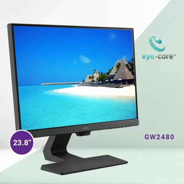 BenQ GW2480 23.8 inch Eye Care Full HD IPS VGA, HDMI, Displayport Monitor