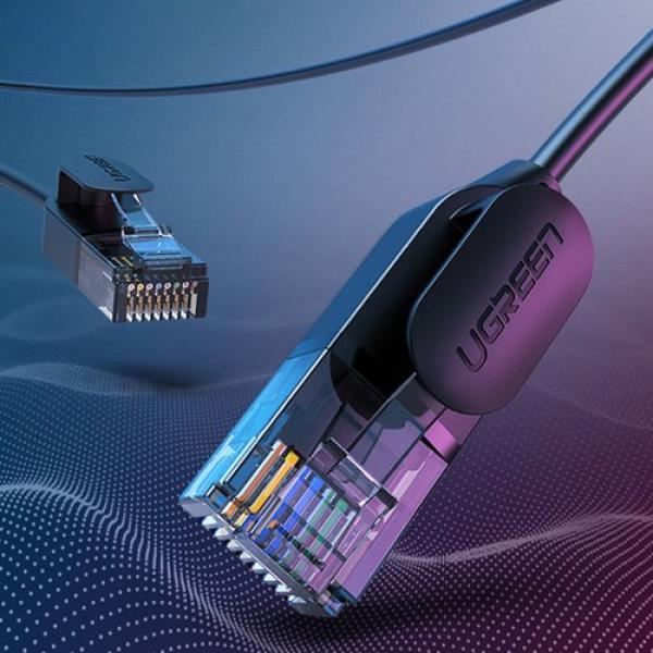 UGREEN NW122 (70653) Cat6A UTP Round & Ultra Slim Ethernet Cable Pure Copper - 3M image 2