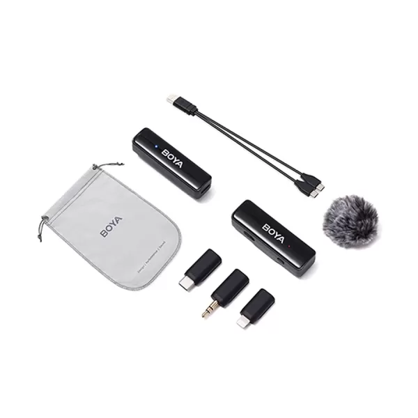 BOYA BOYALINK A1 All-in-one Design Wireless Microphone System for Single user image 5