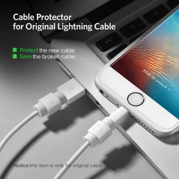 UGREEN LP127 (40705) iPhone Charging Cable Tail Protection Sleeve image 3