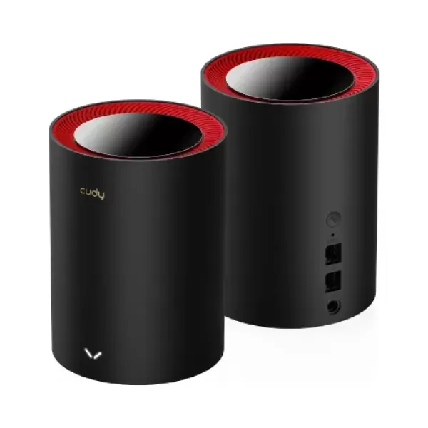 Cudy M3000 AX3000 2.5G Dual Band Wi-Fi 6 Mesh Router (2 Pack) image 2