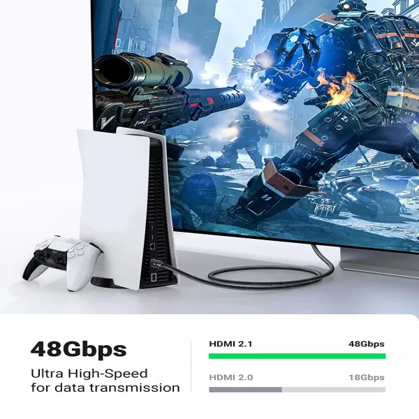 Ugreen HD135 (70321) HDMI Male to Male, 1 Meter, Black Cable image 4